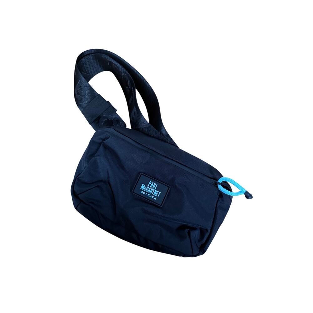 Paul McCartney Got Back fanny pack black and baby blue tour merch